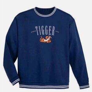 Disney Blue Tigger Crewneck Sweater